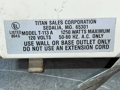 Used TITAN T113A Miscellaneous MRO Ohio US | HGR 24 #1329471