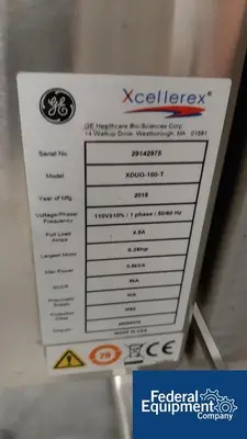 USED GE Healthcare 100 Liter GE XDUO-100-T Single-Use Mixer