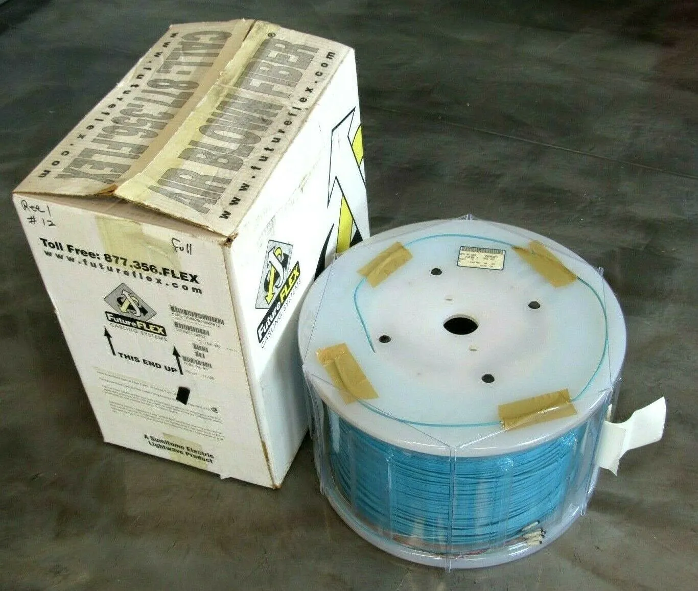 NEW FUTURE FLEX CSFB-3500362Q800012 FIBER OPTIC CABLE FB12M6.12 FIBER 7087'