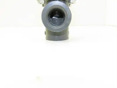 Plast-o-matic DS100V-NO 1" Shutoff Valve Spring Return NO Pneumatic Powered