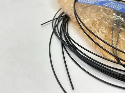 USED KEYENCE DIGITAL FIBER OPTIC SENSOR RETRO-REFLECTIVE FIBER UNIT