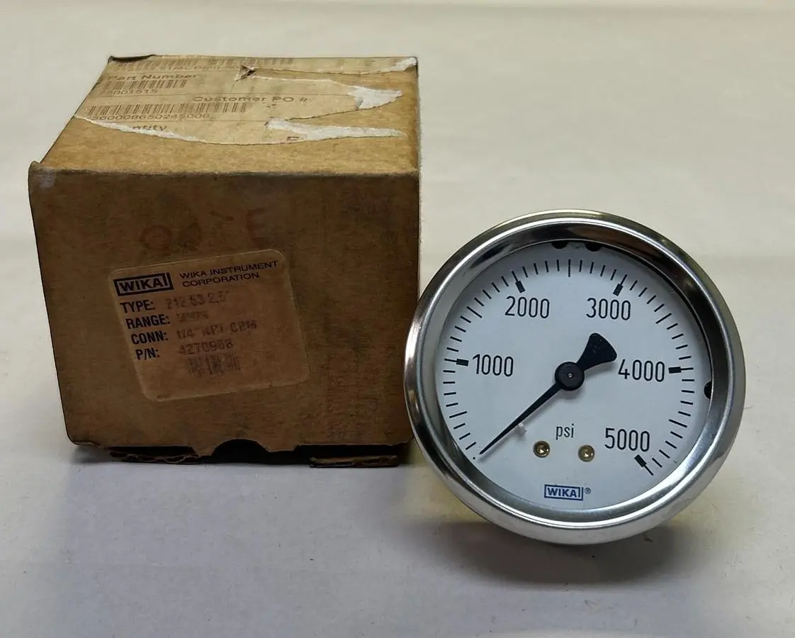 New | in-Stock WIKA 21253 Temperature and Pressure Testers Ohio US | Surplus Asset Holdings #1225710