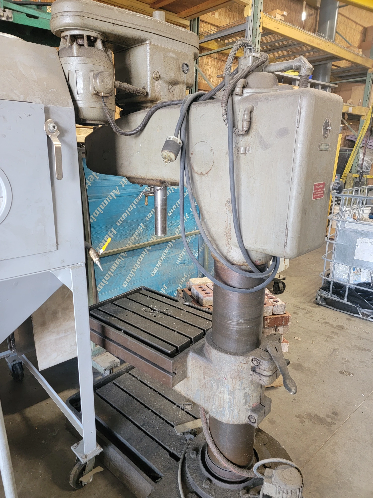 USED 1960 S & S Machinery Company 2' x 7-1/2" Radial Drill