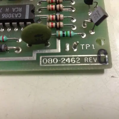 USED SCI 080-2462 REV G