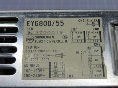Used SHINDENGEN _UNKNOWN_ AC/DC Power Supplies | OCO Industrial #1671169