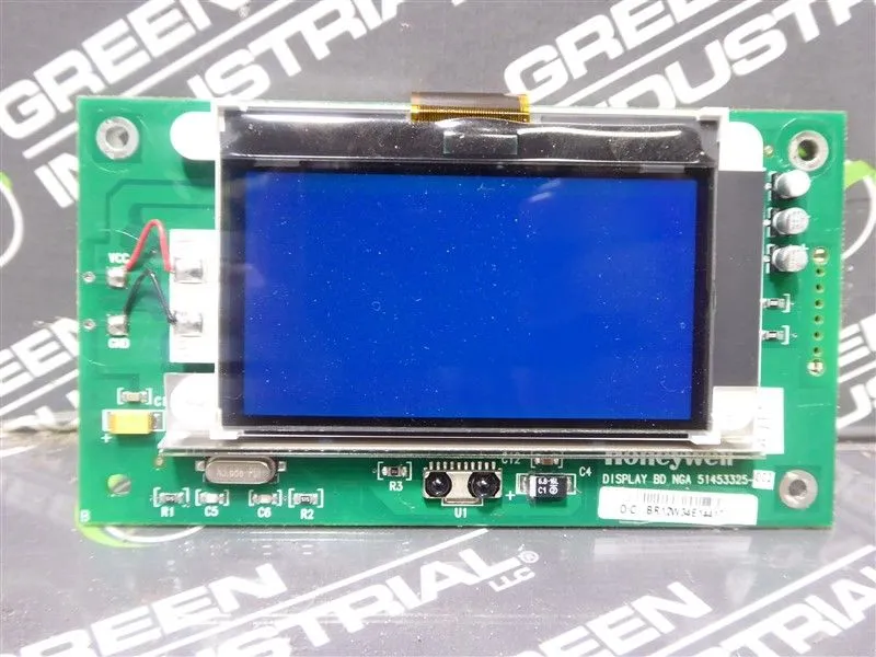 Honeywell 51453325-002 UDA Analyzer Display Board Rev. E1 Used