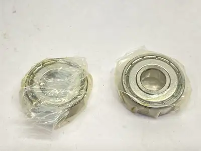New | in-Stock FAG Ball Bearing 10mm Bore 26mm OD 8mm Wide LOT OF 2 Bearings Michigan US | Maverick Industrial Sales #1395762