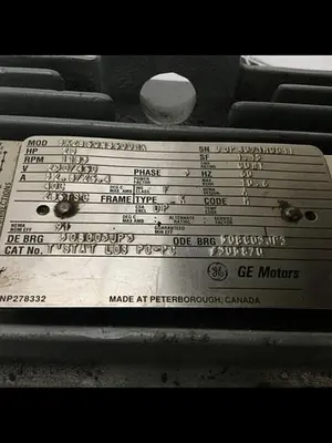 USED GENERAL ELECTRIC / GE 5K286QNB6001A
