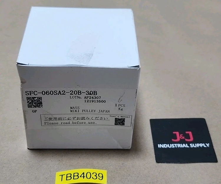 New | in-Stock MIKI PULLEY SFC-060SA2-20B-30B Misc Electrical & Power Parts Indiana US | J&J Industrial Supply #1079318