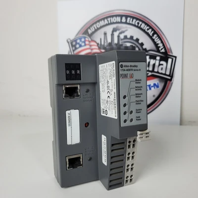 Used Allen-Bradley 1734-AENTR PLC Ethernet Equipment California US | American Industrial Supply Co. #1377145