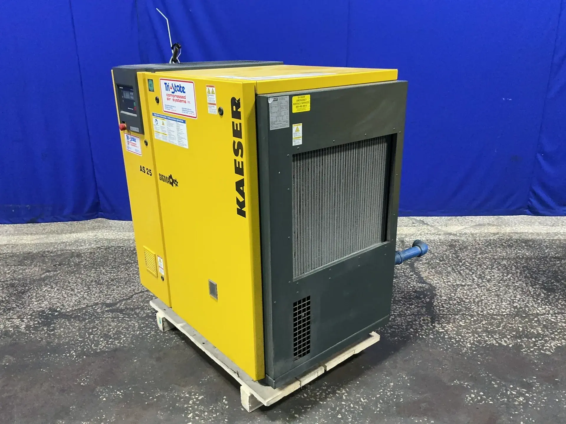 Used 2013 KAESER AS 25 Rotary Screw & Sliding Vane Air Compressors Ohio US | HGR 24 #1517962