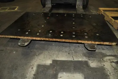 60" x 36" x 1.5" STEEL RAM PLATE