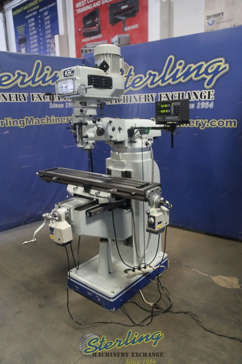 Used 2013 KBC TUM-1VS Vertical Mills California US | Sterling Machinery Exchange #1465584