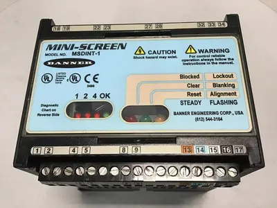 USED BANNER MSDINT-1