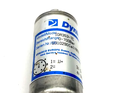 IDA353-7C | Dynisco  Pressure Transducer 0-700 Bar - Used