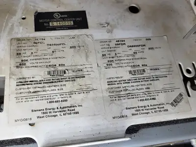USED SIEMENS CED63B060