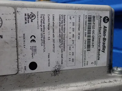 USED ALLENBRADLEY 280DF12Z10CGRW3PI