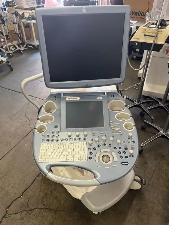 Used GENERAL ELECTRIC VOLUSON E8 Portable Ultrasound Equipment California US | Surplus Service #1404852