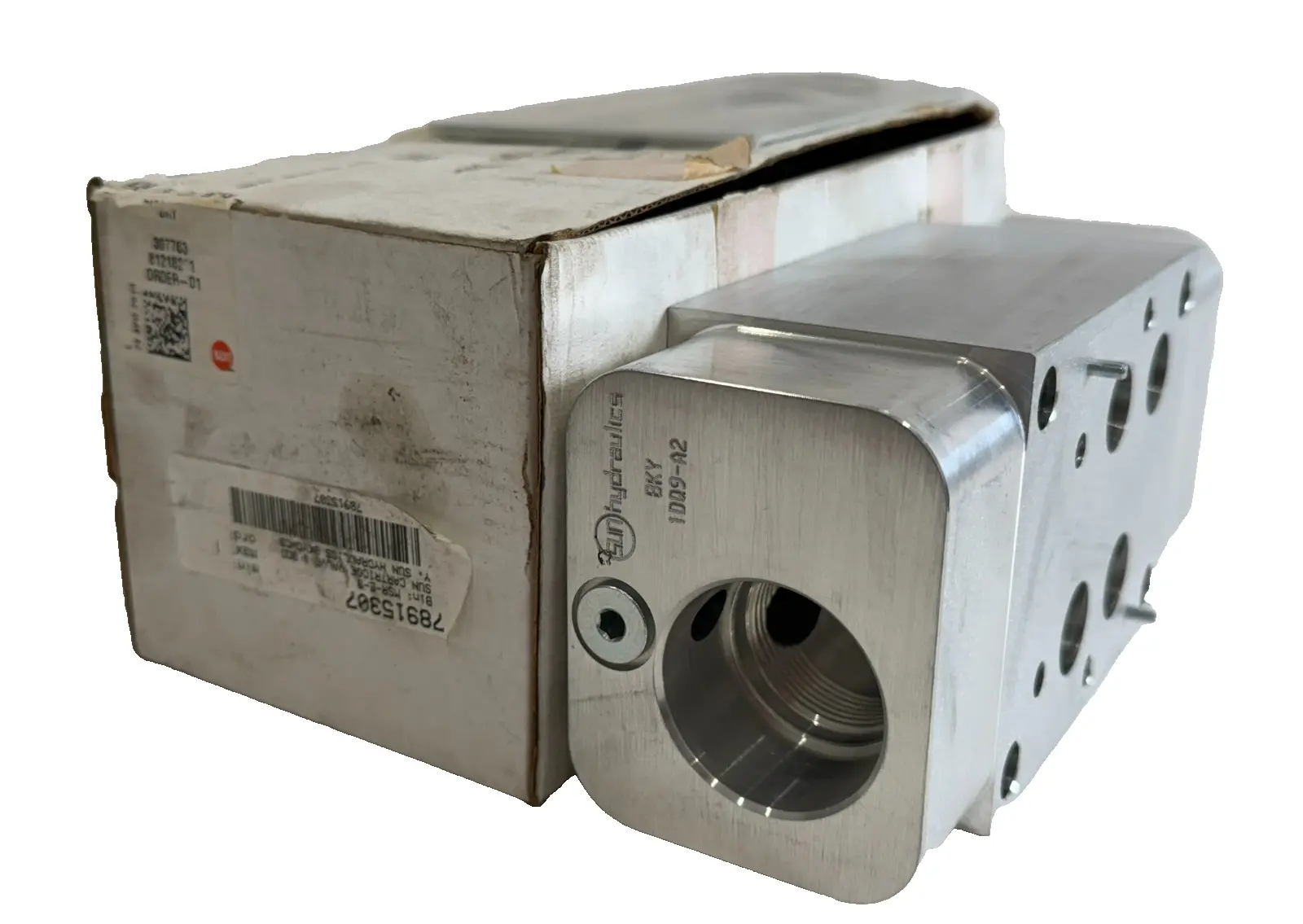 NEW SUN HYDRAULICS BKY 1DQ9-A2 CARTRIDGE VALVE & BODY BKY 1DQ9A2