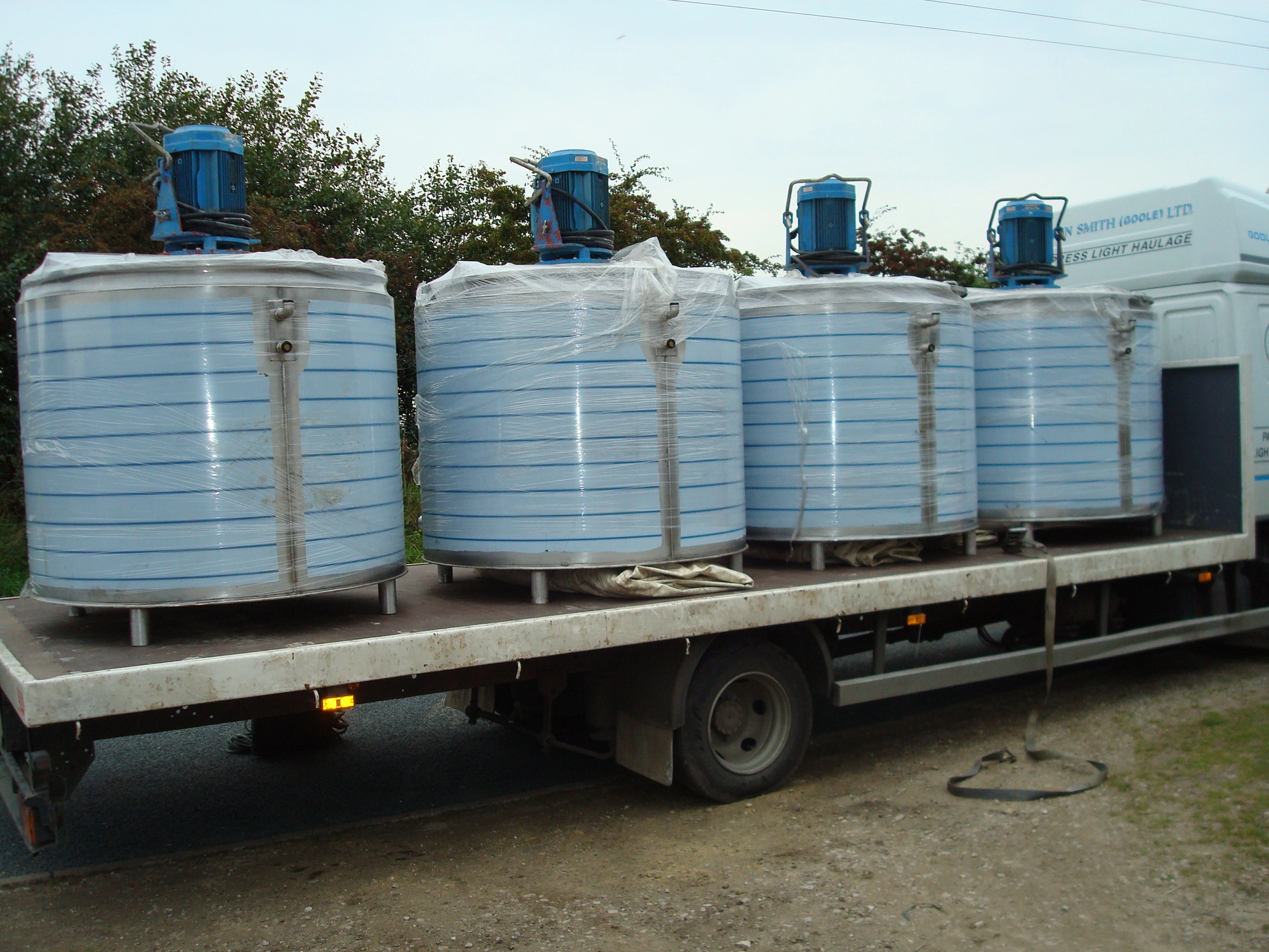 1000 L S/S Jacketed Open Top Pan