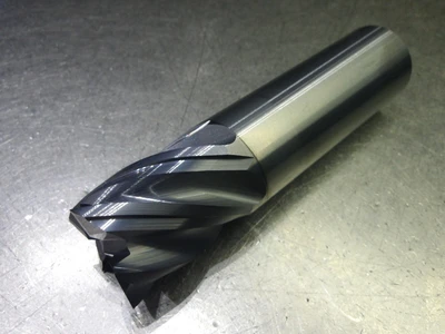 Kyocera/SGS 1" 5 Flute Carbide CR Endmill 1" Shank .010" R 38869 (LOC2180)