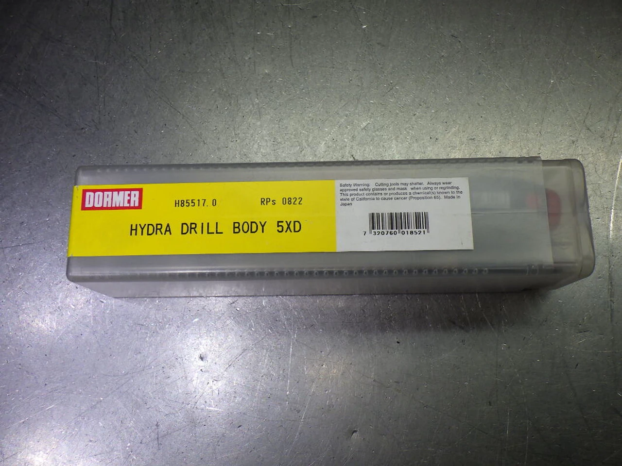 Dormer 17mm Coolant Thru 5xD Drill H855 17.00MM (LOC1088A)