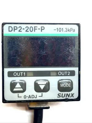 USED SUNX DIGITAL VACUUM PRESSURE SENSOR