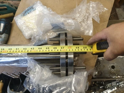 0.427 Sq.m Stainless steel shell and tube heat exchanger