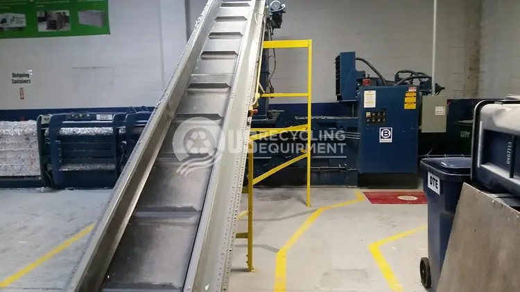 Used MULTIPLE MANUFACTURER BALER/SHREDDER/CONVEYOR/TIPPER BUNDLE Balers | US Recycling Equipment #474275