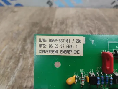 CONVERGENT ENERGY INC. 0542-537-01/201 Electrical/PLC/Automation | ESS Industrial Equipment Sales (3)