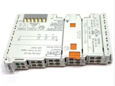 USED WAGO POWER SUPPLY MODULE 10A FIELD POWER 750 SERIES I/O