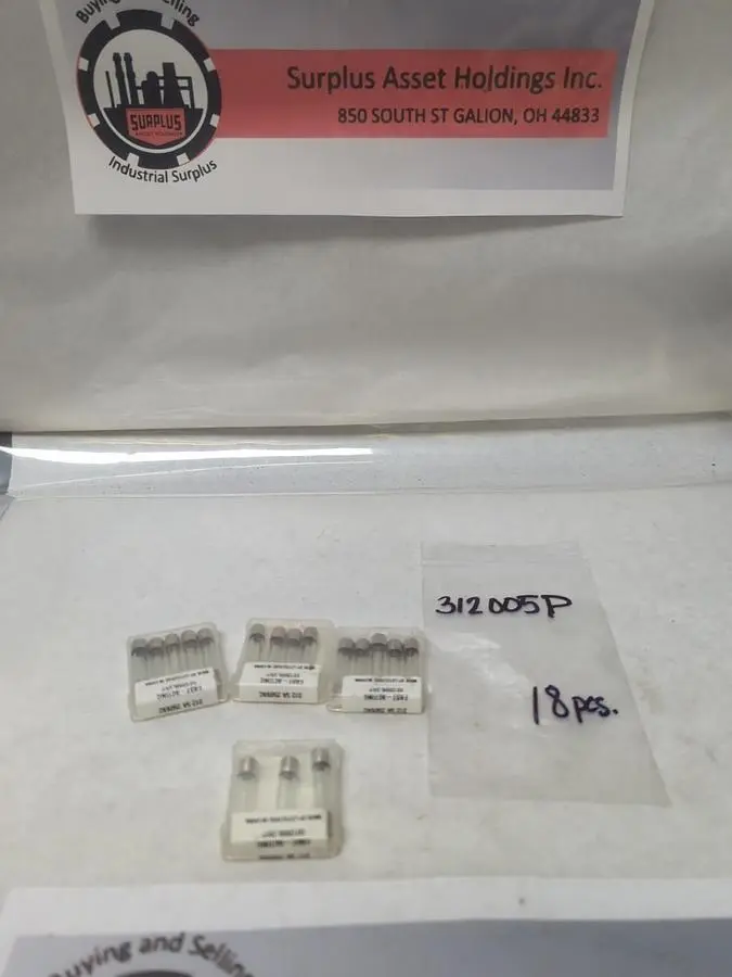 New | in-Stock LITTELFUSE 312005P Miscellaneous Equipment (Electrical & Power) | Surplus Asset Holdings #1200608
