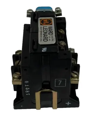 USED WARD LEONARD 7001-7140-11 CONTACTOR W/ 78095-1T CONTACT