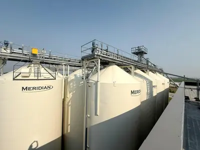 Used Complete Grain Receiving System