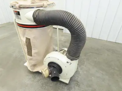 Jet DC-1200A-1 Dust Collector 2HP 1PH 230V Motor Woodworking Vac Single Bag