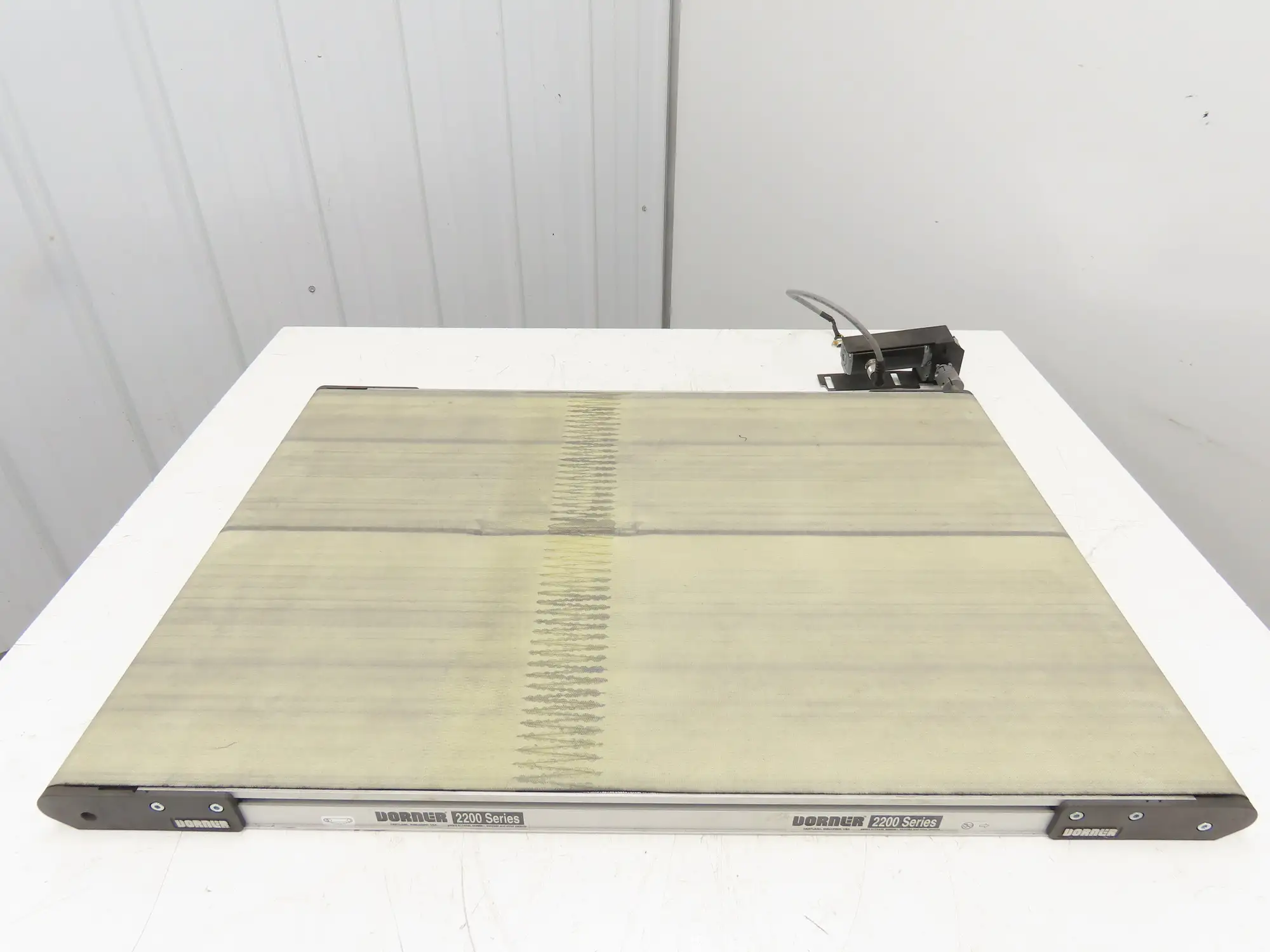 Dorner 2200 Series Flat Belt Conveyor 24"W x 36"L 24V End Drive