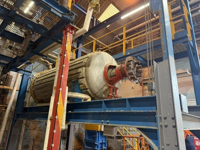 2,500L S/S Buss Rotary Vacuum Drier