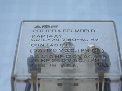Used POTTER & BRUMFIELD _UNKNOWN_ Relays & Switches Texas US | OCO Industrial #1687753