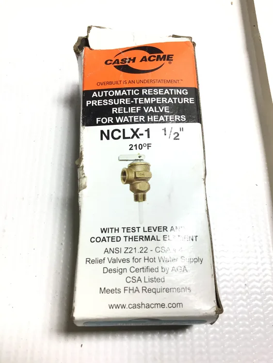 Used CASH ACME NCLX-1 Valves/Fittings Pennsylvania US | Moses B Glick #990129