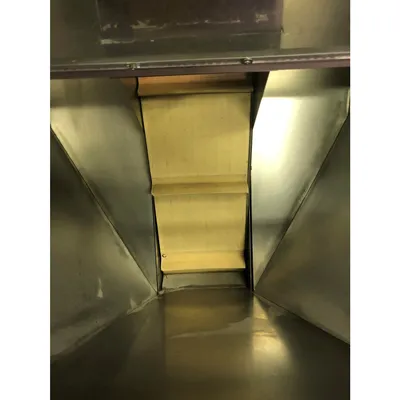Used Stainless Steel 12"W Cleated Incline Belt Conveyor 6'-3" Disch. Ht