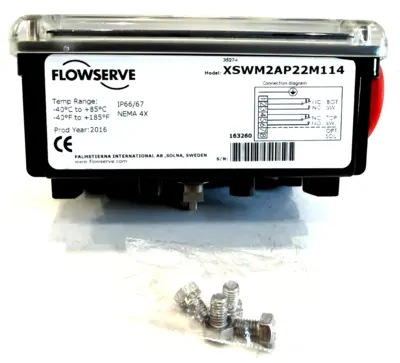 NEW FLOWSERVE XSWM2AP22M114 SWITCH BOX XNWM2AP22M114
