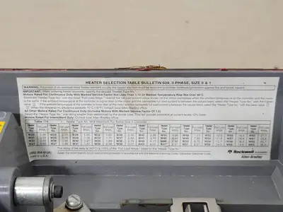 USED ALLEN-BRADLEY 609-BCW