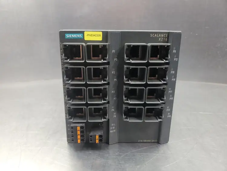 Used Siemens SCALANCE X216 Network Switches South Carolina US | Palmetto Automation #1158380