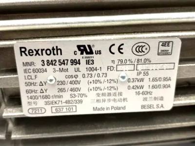 USED BOSCH REXROTH 3842547994, 3842519001