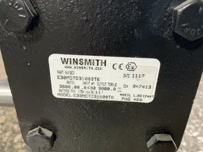 Used 2017 WINSMITH E30MDTD31000T6 Motors (misc) Ohio US | HGR 24 #1541512