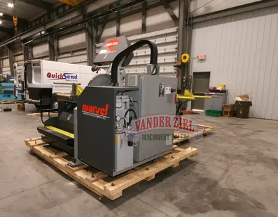 Marvel Model 2150A-PC3-60 Vertical Tilt-Frame Saw, 20" x 25" Capacity - AVAILABLE NOW
