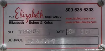 Used STOKES 551-1 Tablet Presses Illinois US | Aaron Equipment #1513205