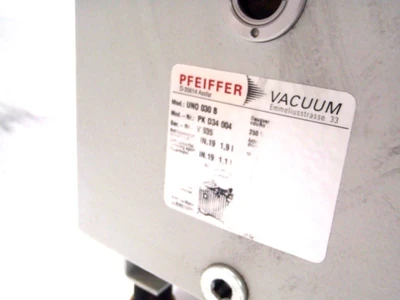 Used PFEIFFER VACUUM PUMP SINGLE STAGE 208/230V 1 HP Vacuum Pumps | Maverick Industrial Sales #1108079