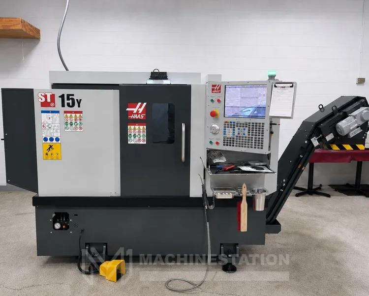 Used 2024 HAAS ST-15Y 5-Axis or More CNC Lathes California US | MachineStation #1048861