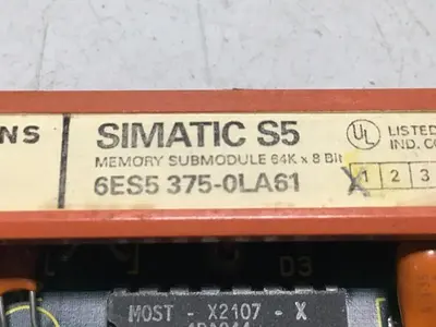 Used SIEMENS 6ES5 375-0LA61 Circuit Boards Michigan US | Ideal Machinery #1174133